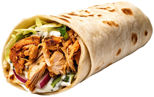 Loaded doner wrap